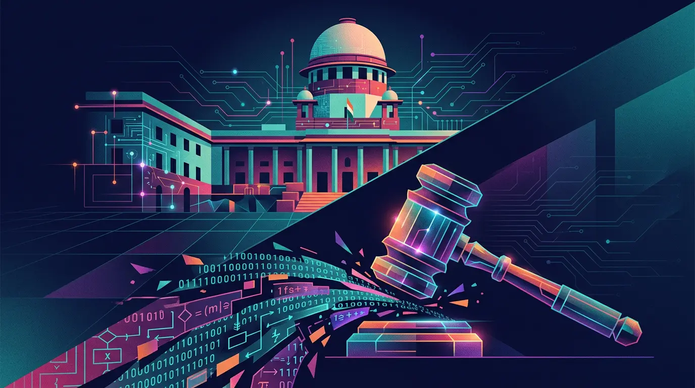 The Gavel and the Algorithm: Why India’s Top Court Won’t Let AI Rule